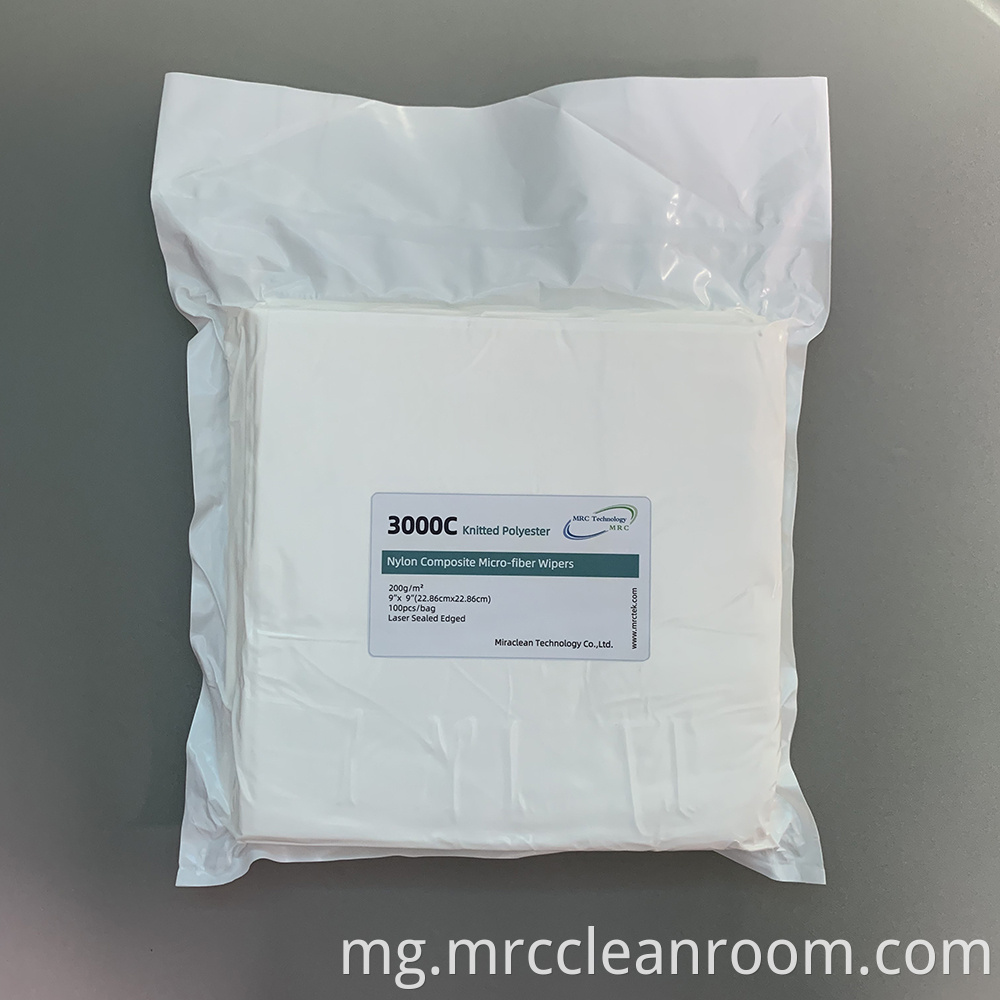 200gsm Knitted Polyester Wipes